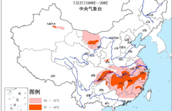 中央氣象臺連續(xù)第14天發(fā)布高溫預(yù)警